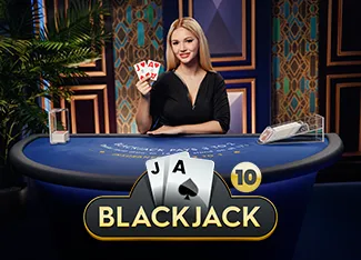 Blackjack 10 - Azure - LETSEBET77