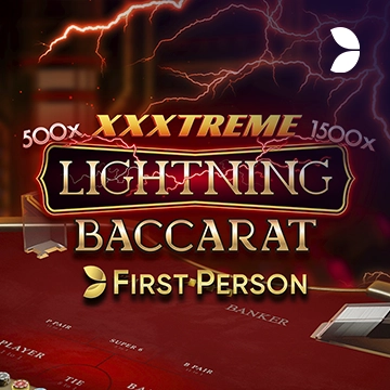 First Person XXXtreme Lightning Baccarat - LETSEBET77